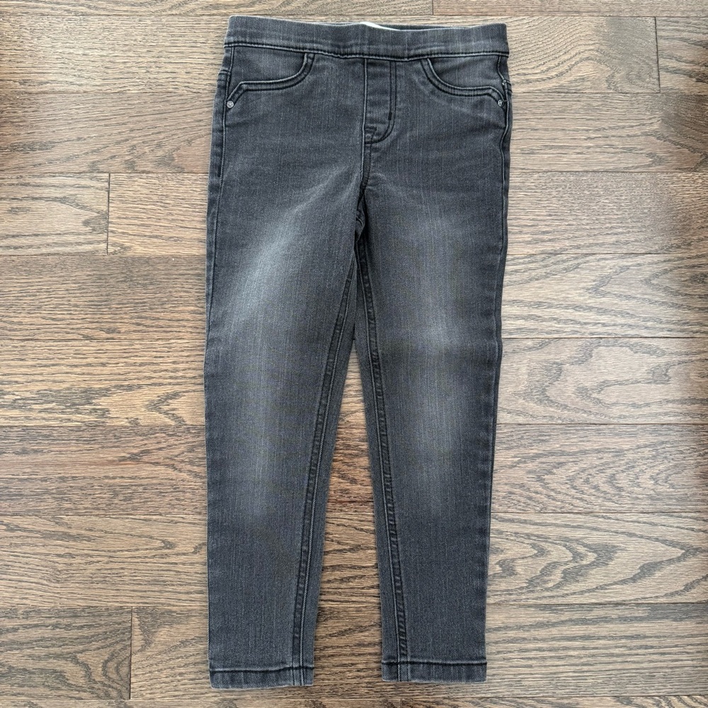 Girls Black Jeggings
